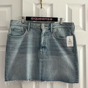 Lucky Brand Denim Mini Skirt Size 32